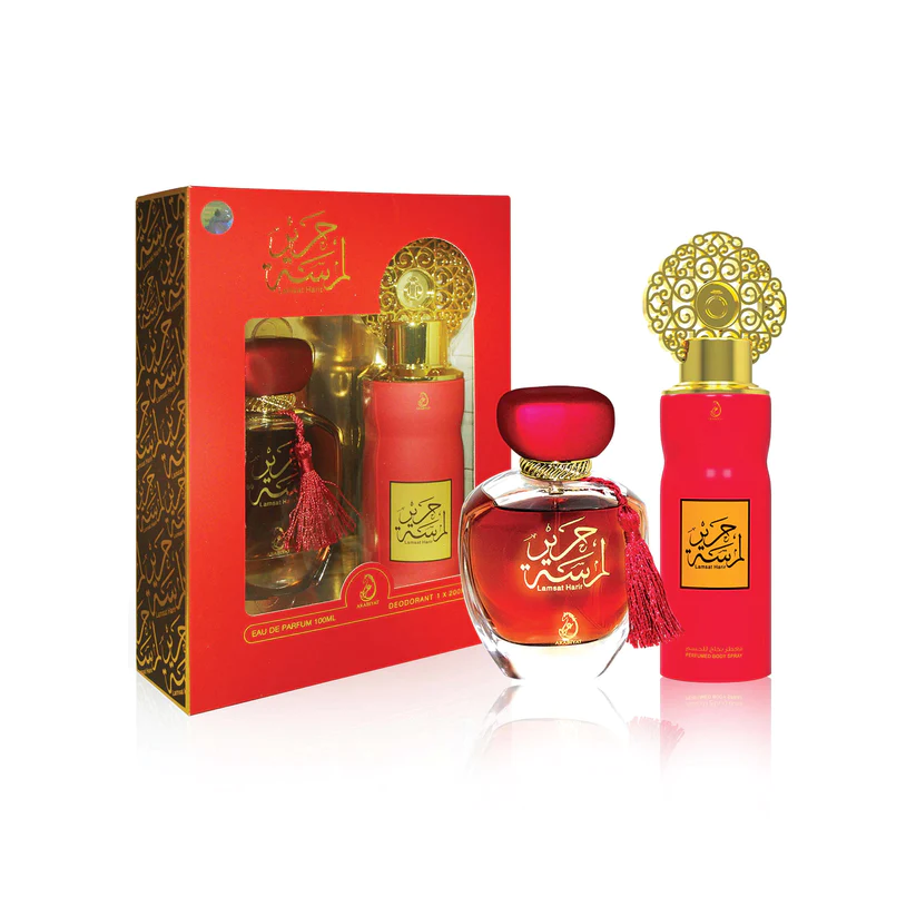 Arabiyat Lamsat Harir Giftset - 100 ml EDP + 200 ml Deo