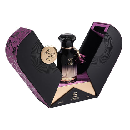 Ahmed Al Maghribi Oud & Roses Extrait de Parfum - 60 ml